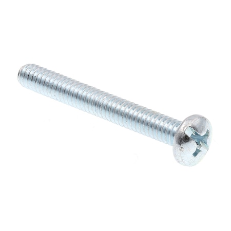 Prime-Line Machine Screw, Pan Head, Phil/Sltd Comb 1/4in-20 X 2in Zinc Plated Steel 100PK 9009584